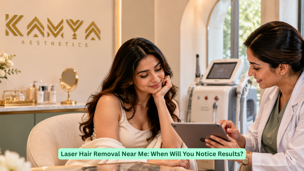 Laser Hair Removal Near Me: When Will You Notice Results?