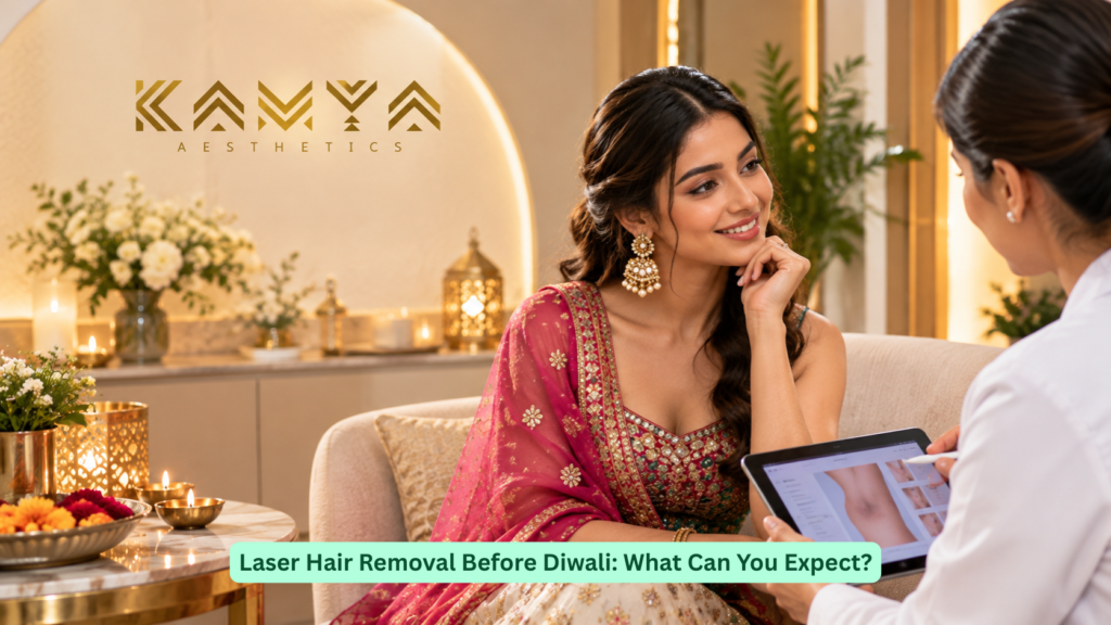 Laser Hair Removal Before Diwali: What Can You Expect?