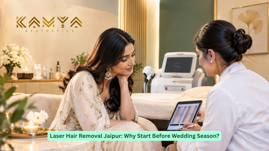 Laser Hair Removal Jaipur: Why Start Before Wedding Season?