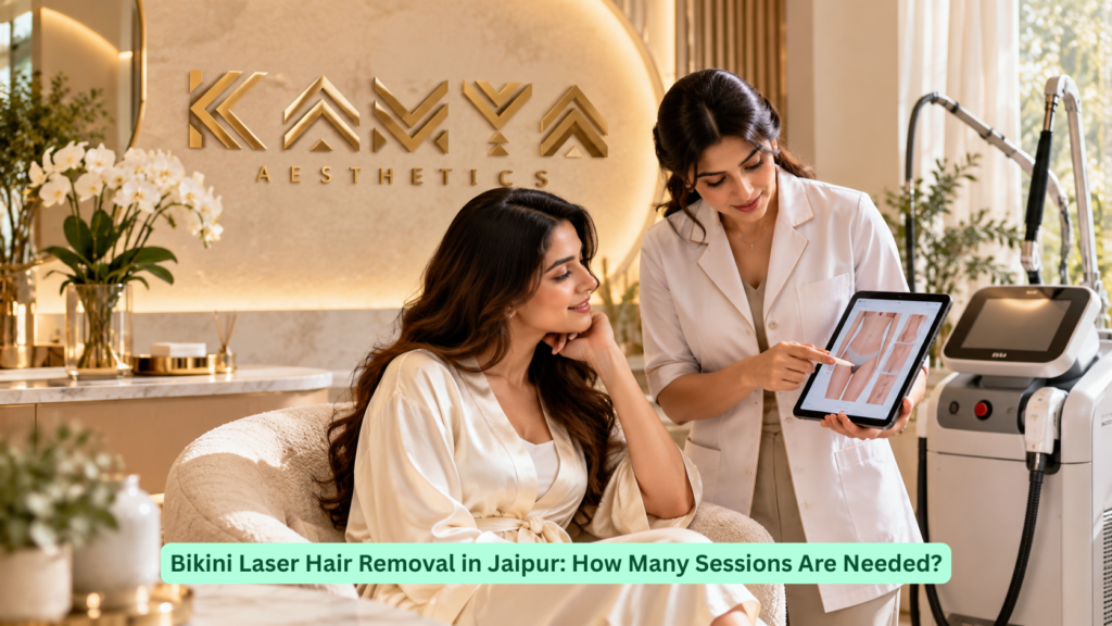 Bikini Laser Hair Removal in Jaipur: How Many Sessions Are Needed?