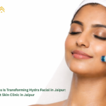 Hydra facial treatment being performed at the best skin clinic in Jaipur