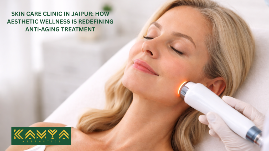 Anti-Aging treatment performed by skin specialist at a skin care clinic in Jaipur
